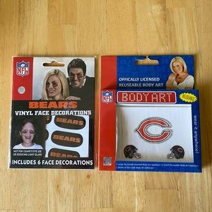 Chicago Bears Body Decorations/Jewlery NWT